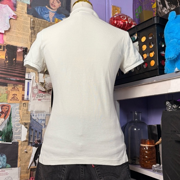 Ralph Lauren The Skinny Polo White Polo Shirt - Picture 4 of 6